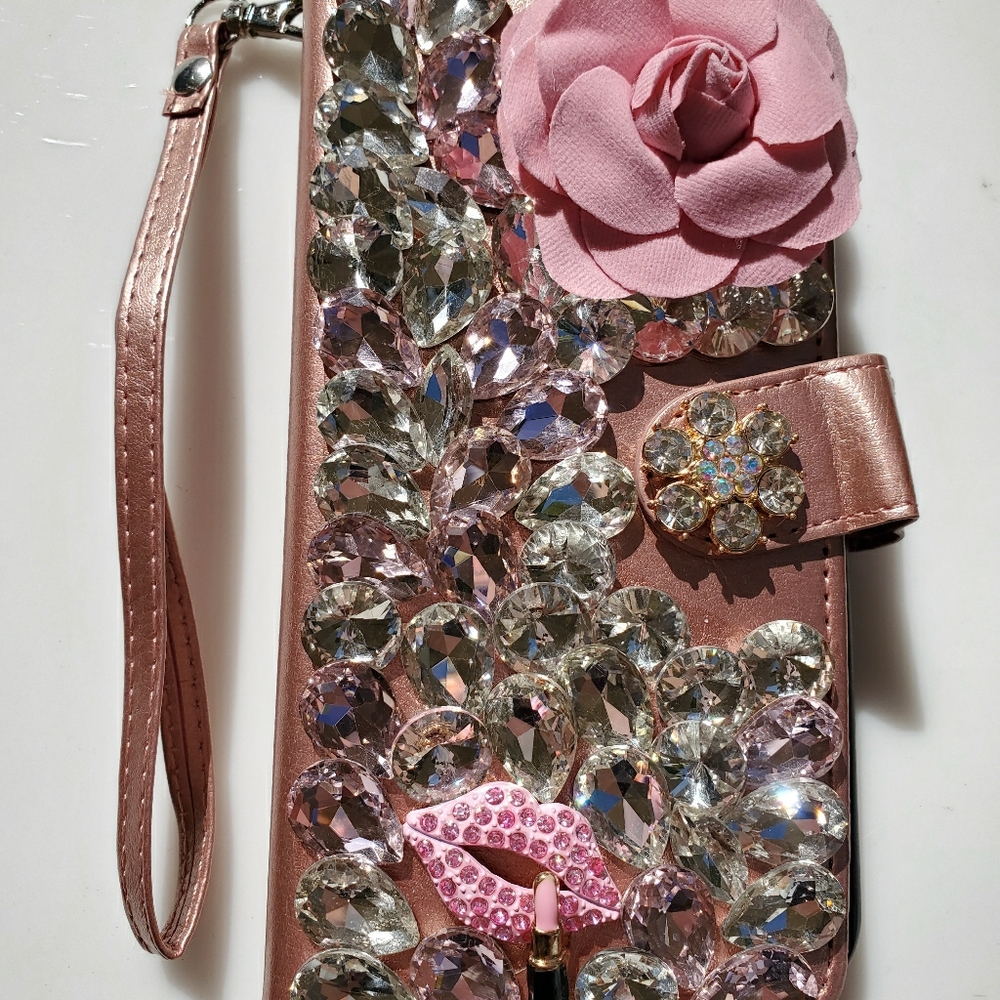 Handmade Bling wallet iPhone XS MAX